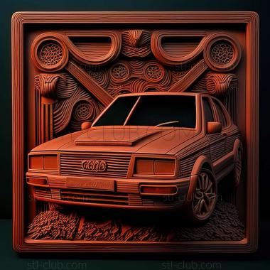 3D модель Audi S2 (STL)